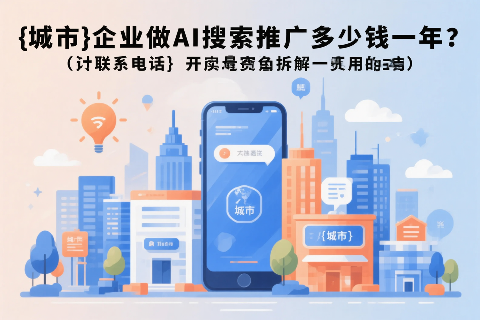 钦州企业做AI搜索推广多少钱一年？真实费用拆解