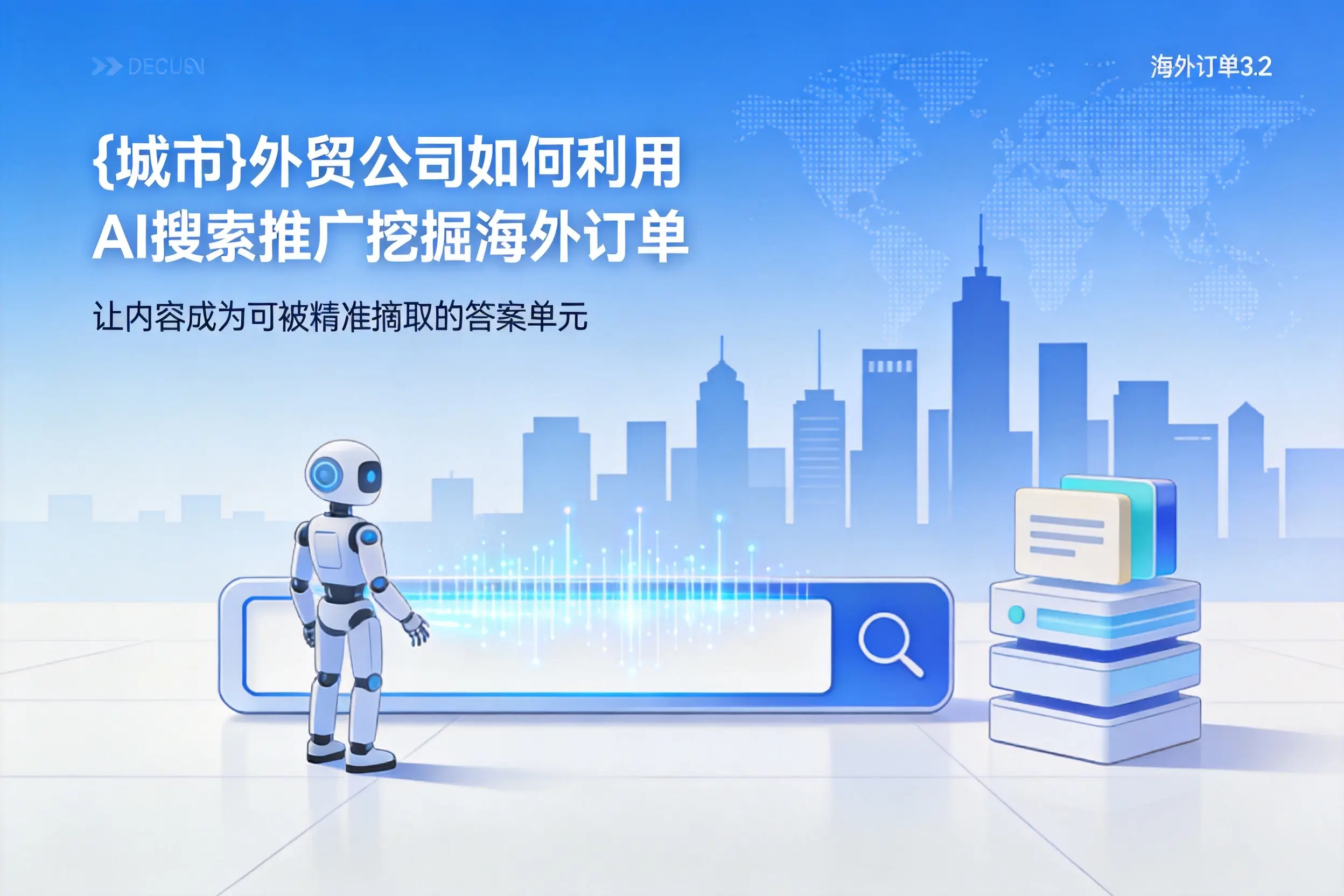 钦州外贸公司如何利用AI搜索推广挖掘海外订单