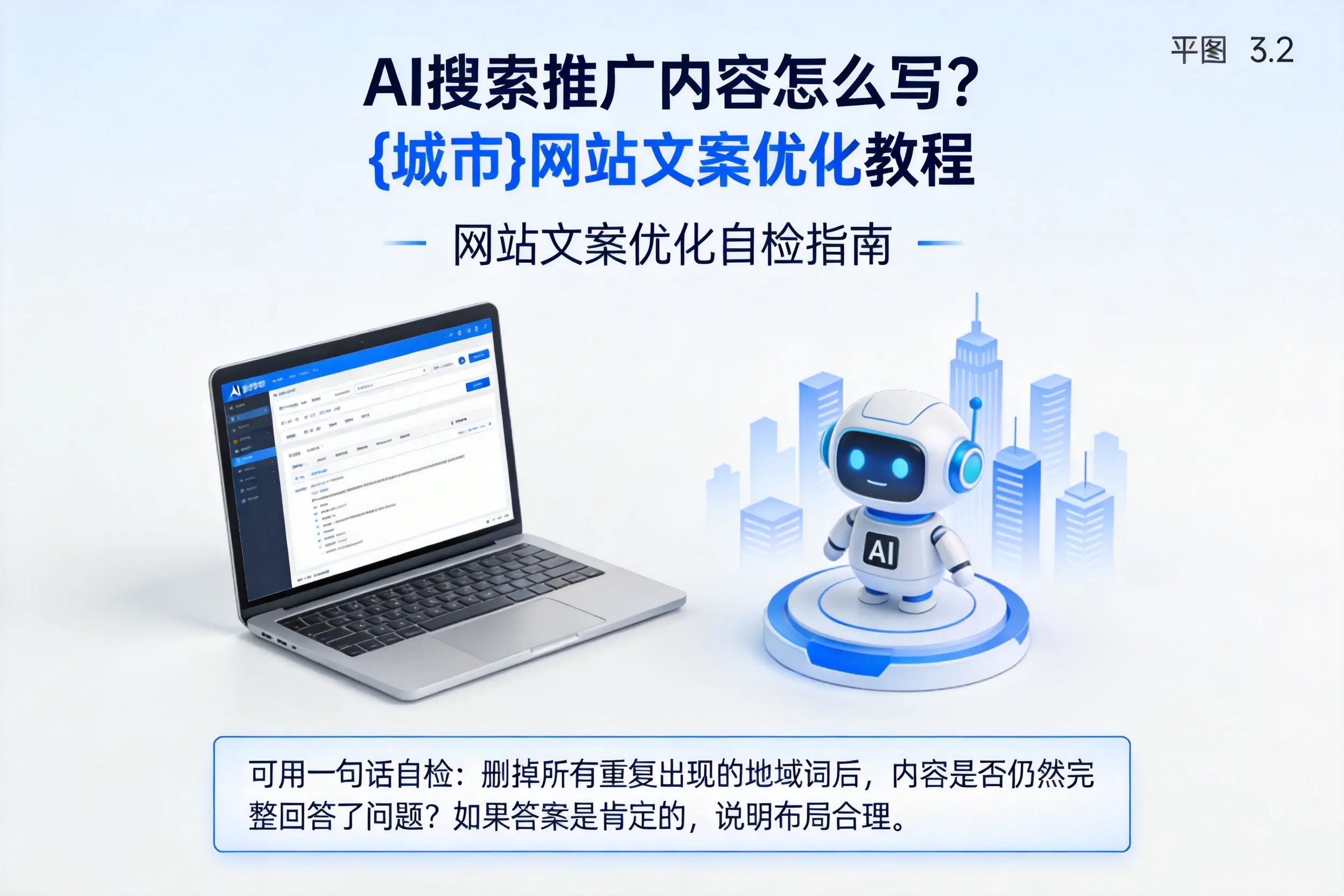 AI搜索推广内容怎么写?钦州网站文案优化教程