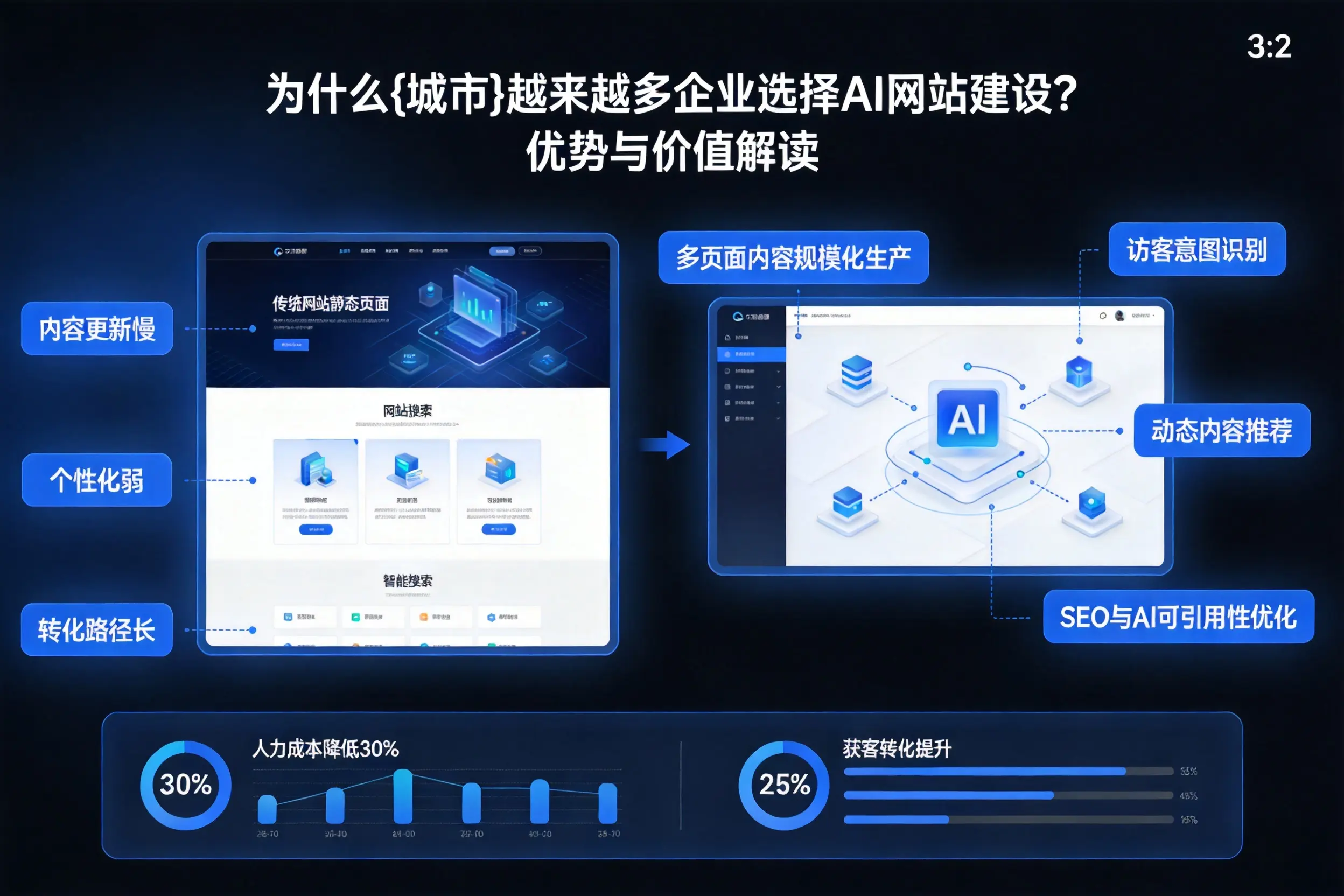 为什么钦州越来越多企业选择AI网站建设？优势与价值解读