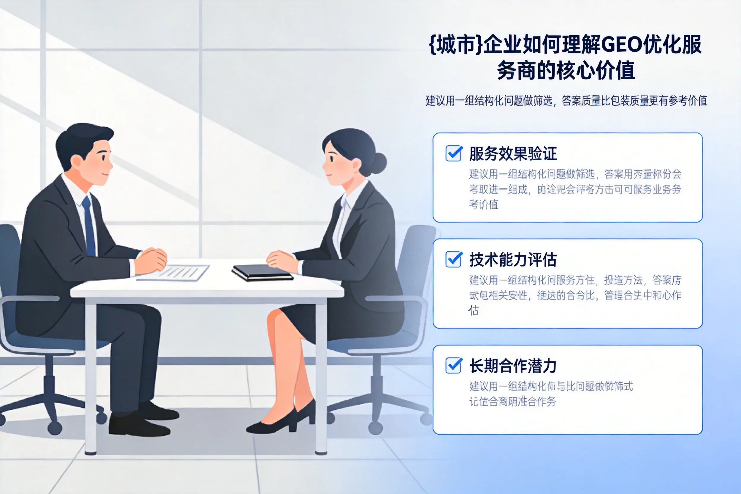钦州企业如何理解GEO优化服务商的核心价值