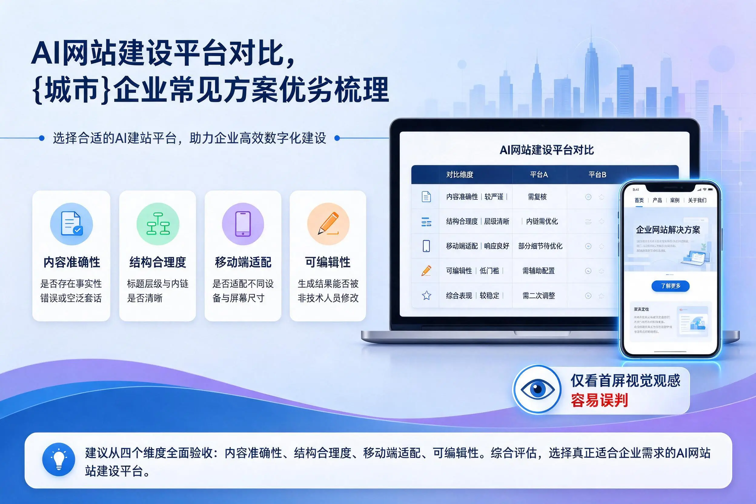 AI网站建设平台对比，钦州企业常见方案优劣梳理
